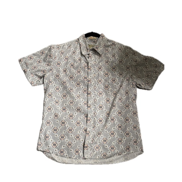 Men’s Kennington Short Sleeve Button Down Shirt - Picture 1 of 4